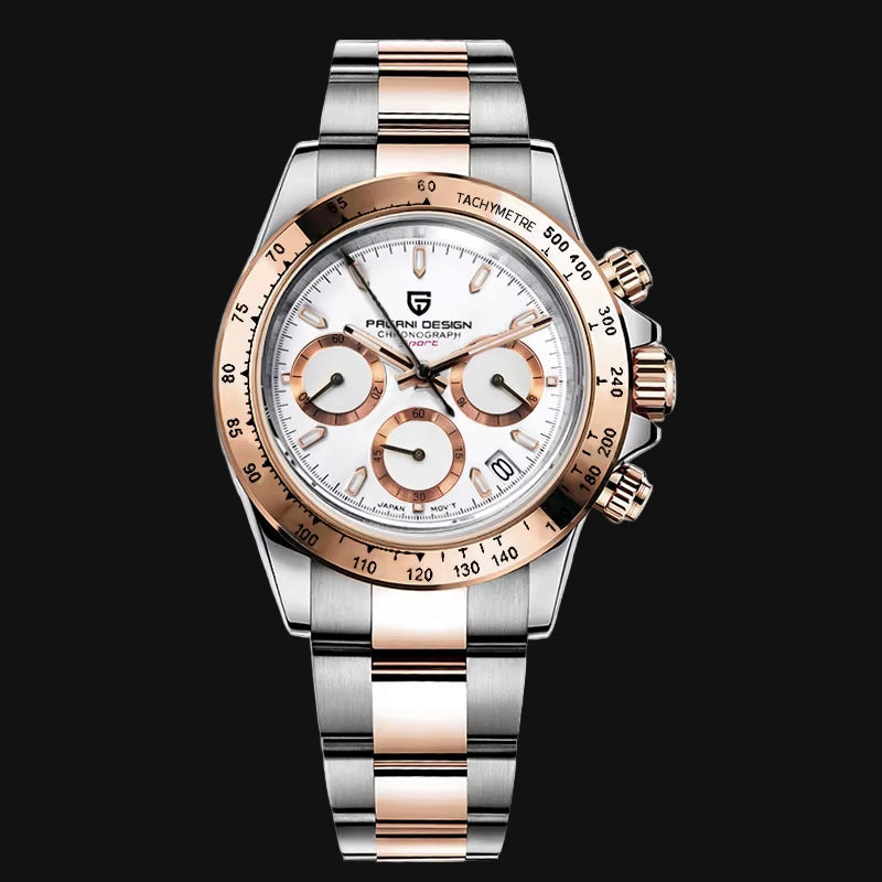 2025 NEW 1664 Meteorite Dial Men'S Watches Luxury Sapphire Quartz Watch for Men Sport Chronograph Men Reloj Hombre