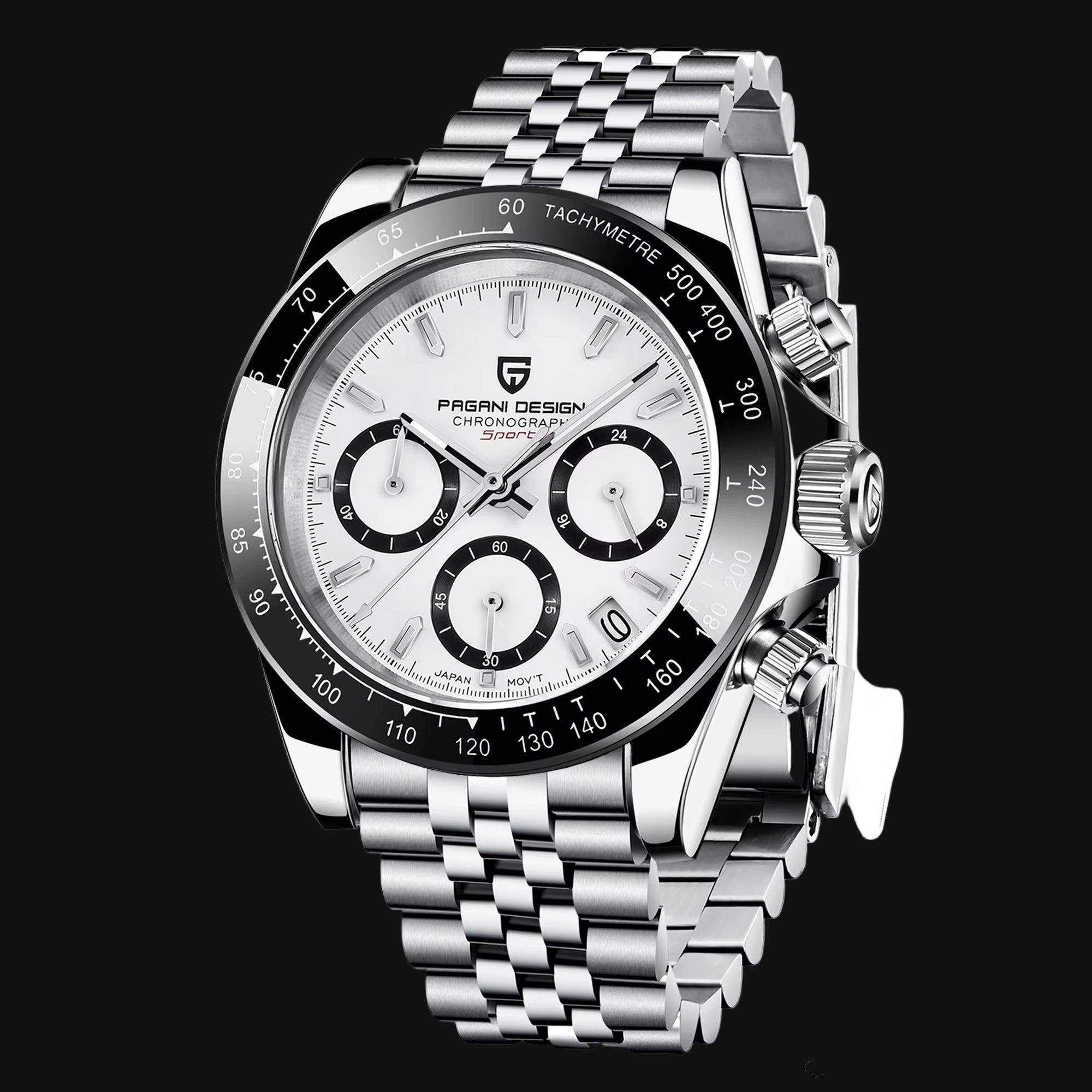 2025 NEW 1664 Meteorite Dial Men'S Watches Luxury Sapphire Quartz Watch for Men Sport Chronograph Men Reloj Hombre