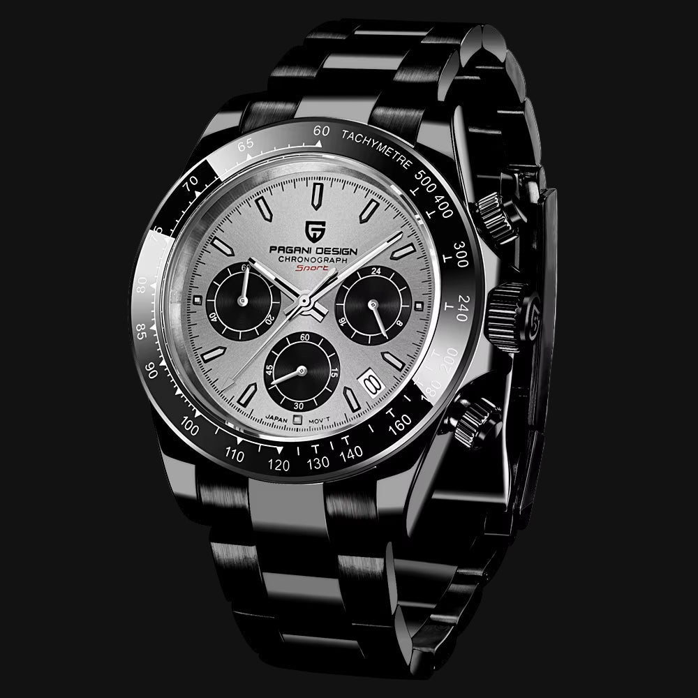 2025 NEW 1664 Meteorite Dial Men'S Watches Luxury Sapphire Quartz Watch for Men Sport Chronograph Men Reloj Hombre