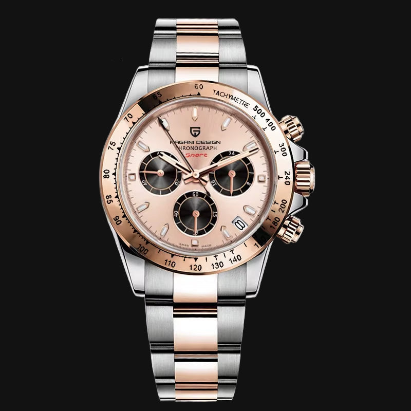 2025 NEW 1664 Meteorite Dial Men'S Watches Luxury Sapphire Quartz Watch for Men Sport Chronograph Men Reloj Hombre