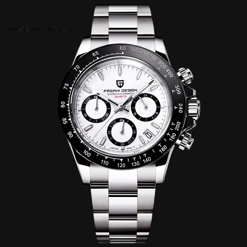 2025 NEW 1664 Meteorite Dial Men'S Watches Luxury Sapphire Quartz Watch for Men Sport Chronograph Men Reloj Hombre