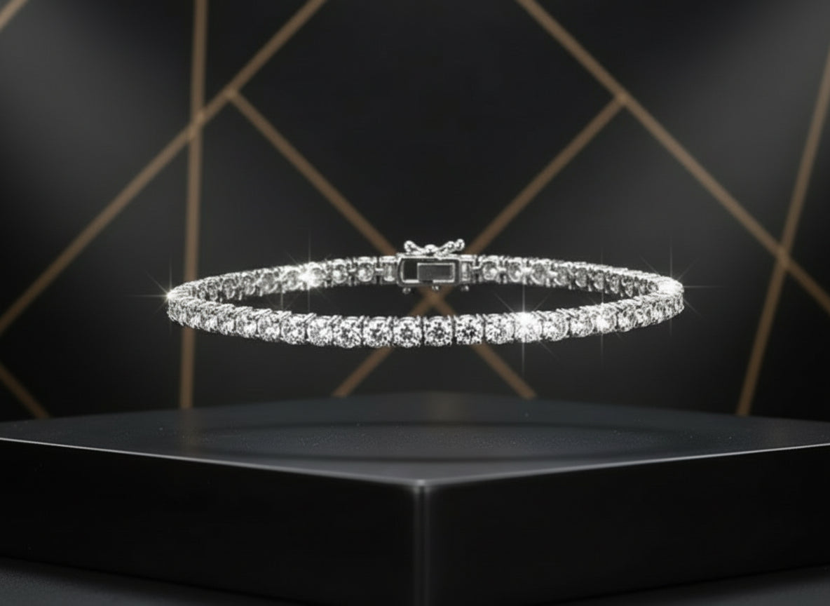 Bracelet moissanite offert / Free Moissanite bracelet